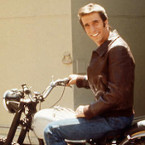 Arthur Fonzarelli Happy Days motorsykkel